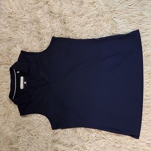 Pebble Beach women golf shirt L color navy